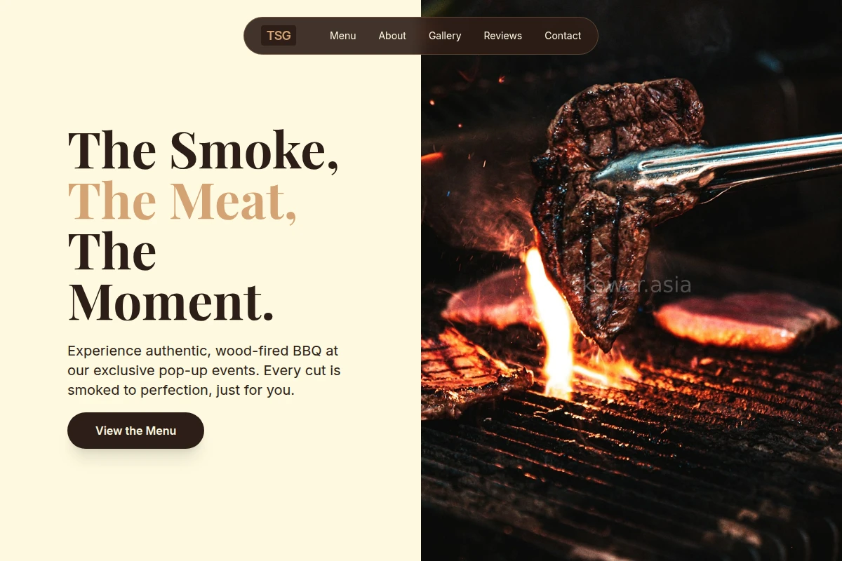 Pop-up Bbq
