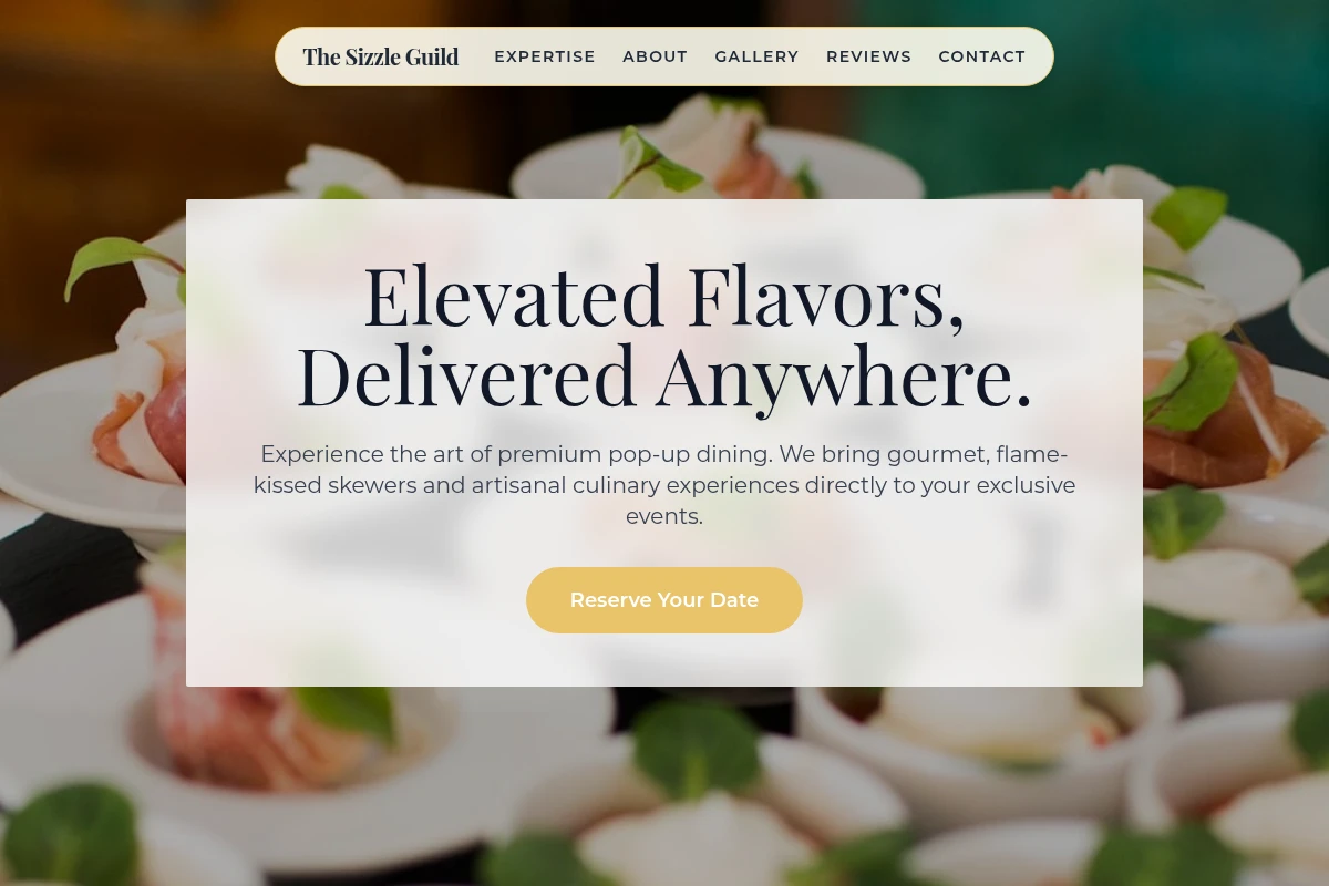 Pop-up Catering